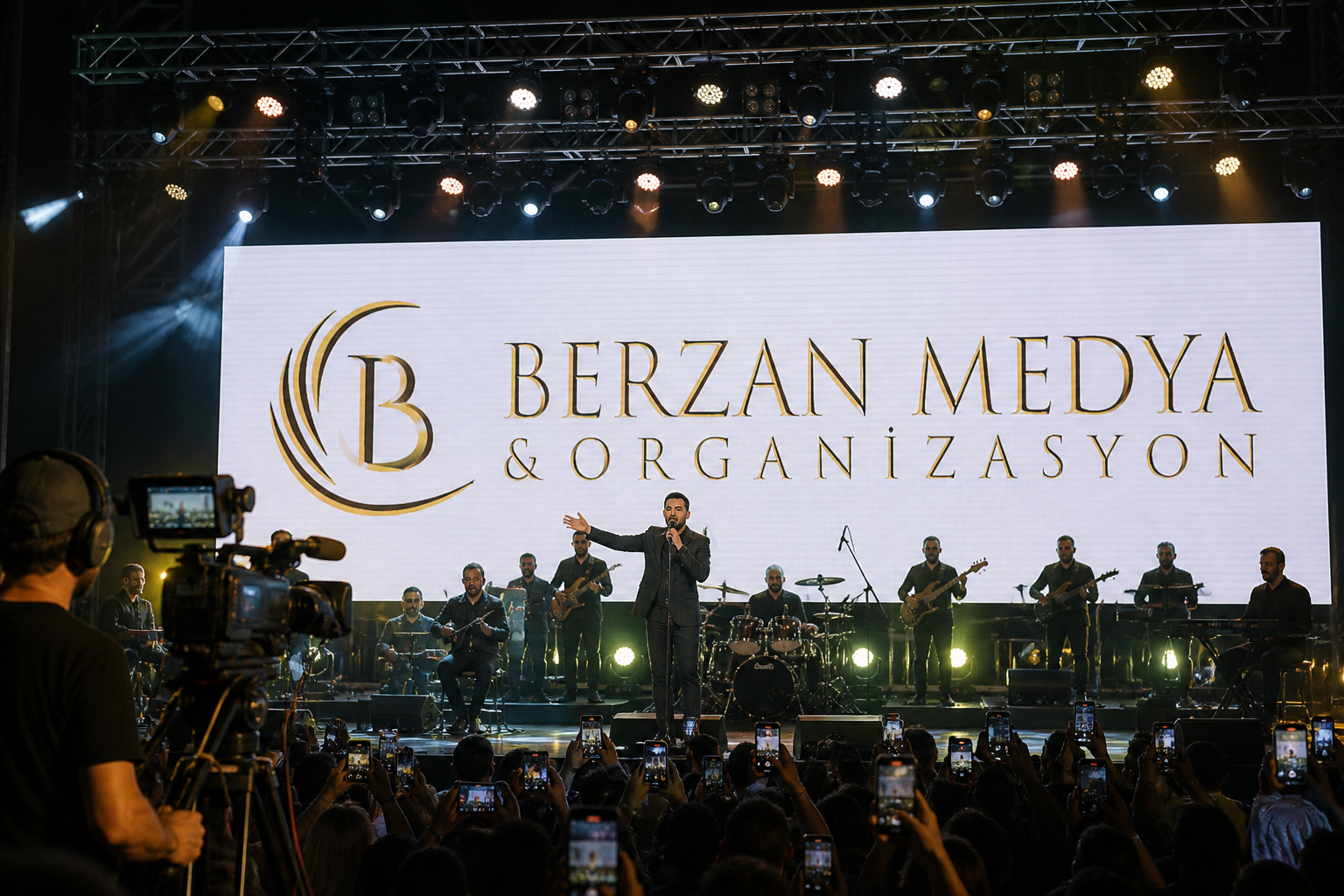 Konser çekimi